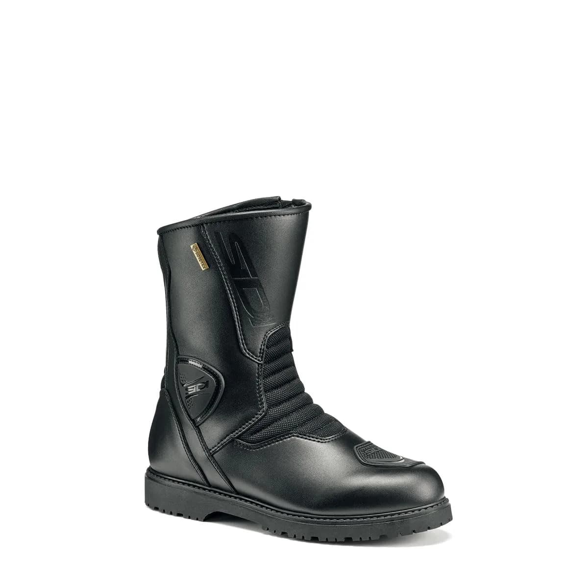 Sidi Gavia Gore Adventure Touring Motorcycle Boots | Waterproof All-Weather Men’s Boots (Size 10, Black) - main product image