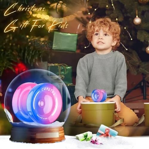 MAGICYOYO K2 Crystal Responsive Yoyo for Kids 8-12, Beginner Yo-yo with Dual Modes & Accessories (Blue Pink Gradient) thumbnail 8