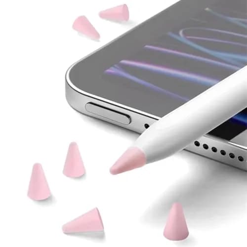 YBSUCLD Silicone Pencil Nib Sleeves for Apple Pencil 1/2/Pro/USB-C, Pink (100 Count) thumbnail 4