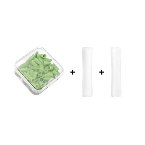 YBSUCLD Silicone Pencil Nib Sleeves for Apple Pencil 1/2/Pro/USB-C, 100pcs Green | Protects Screen & Extends Tip Life thumbnail 8