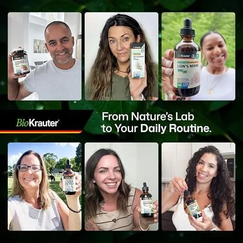 BIO KRAUTER Lemon Balm Tincture 118ml (4 Fl Oz) | Vegan Sleep Support Drops thumbnail 6