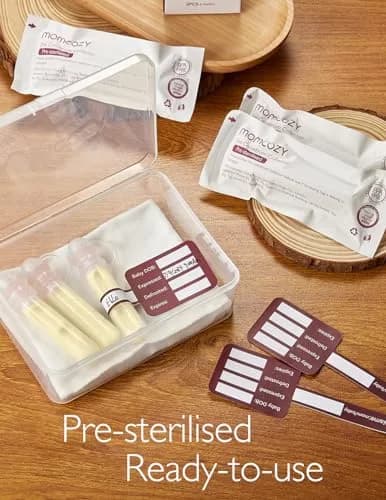 Momcozy Colostrum Collector 5ml Silicone Containers | 12-Pack BPA-Free, Reusable, Ready-to-Use thumbnail 7