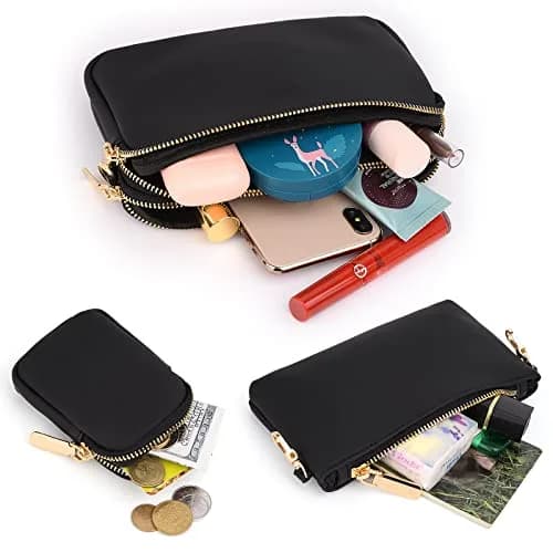 UTO Small Crossbody Bags 3 in 1 Trendy Belt Purse Fanny Chest Pack White B | Water-Resistant Synthetic Leather thumbnail 8