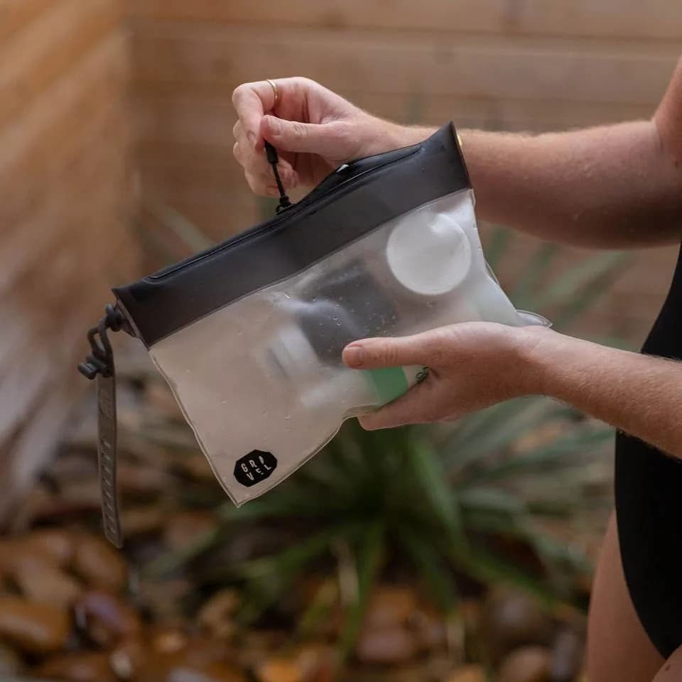 Gravel 3 oz Silicone Travel Bottles | TSA Approved Leakproof Reusable Toiletry Containers thumbnail 4