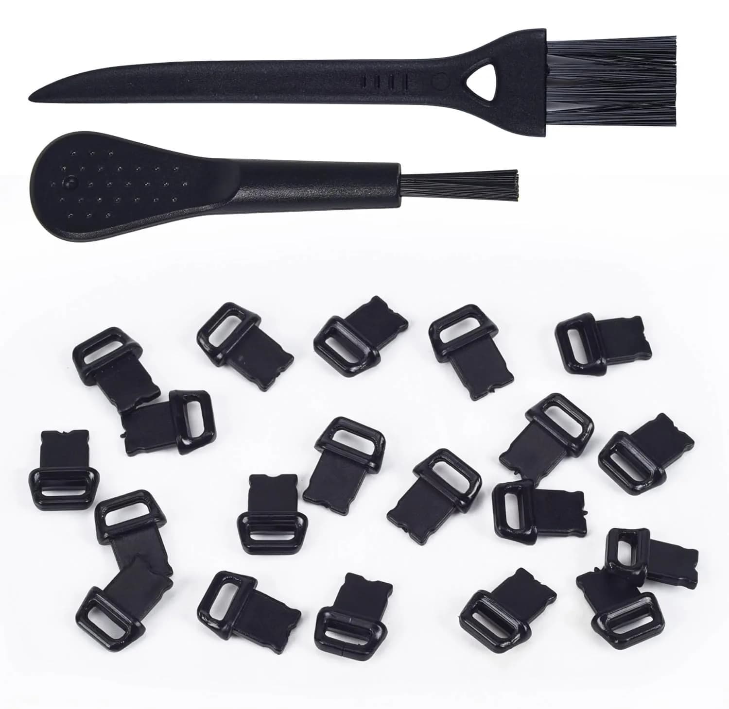 iKammo 20 Pcs HDMI Dust Cover Plugs & 2 Cleaning Brushes | Protects Ports from Dust, Lint, and Grime — Lightning Port
