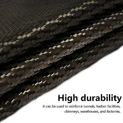 Caliwill Carbon Fiber Fabric Roll 3.28ft x 12” | High Strength, Low Density, Rust-Resistant thumbnail 4