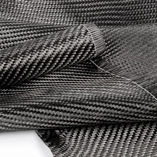 Caliwill Carbon Fiber Fabric Roll 3.28ft x 12” | High Strength, Low Density, Rust-Resistant thumbnail 2