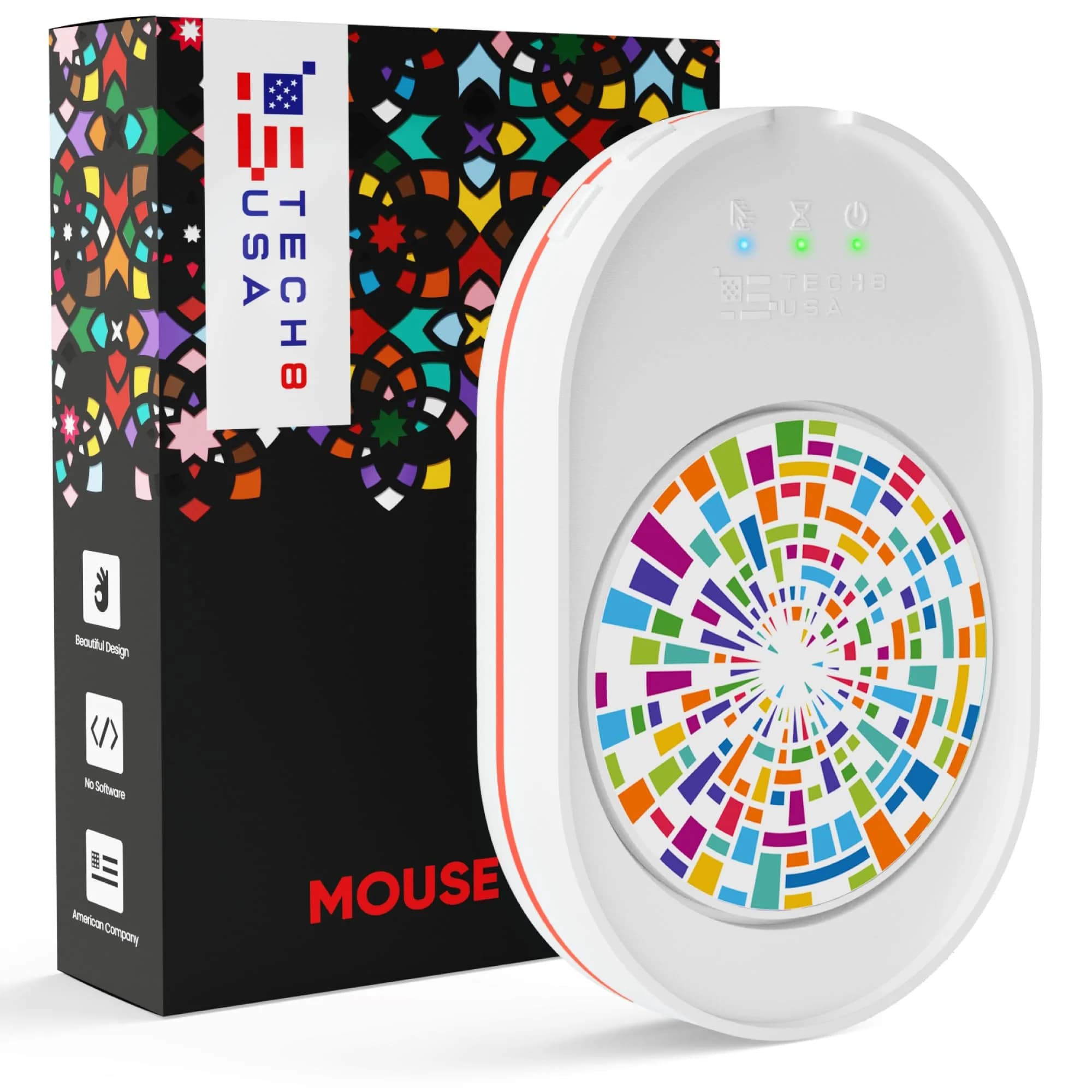 TECH8 USA Mega Disc Mouse Mover Jiggler with Timer, Undetectable USB Device | Keeps Computer Active — s0p-loom-2-19896