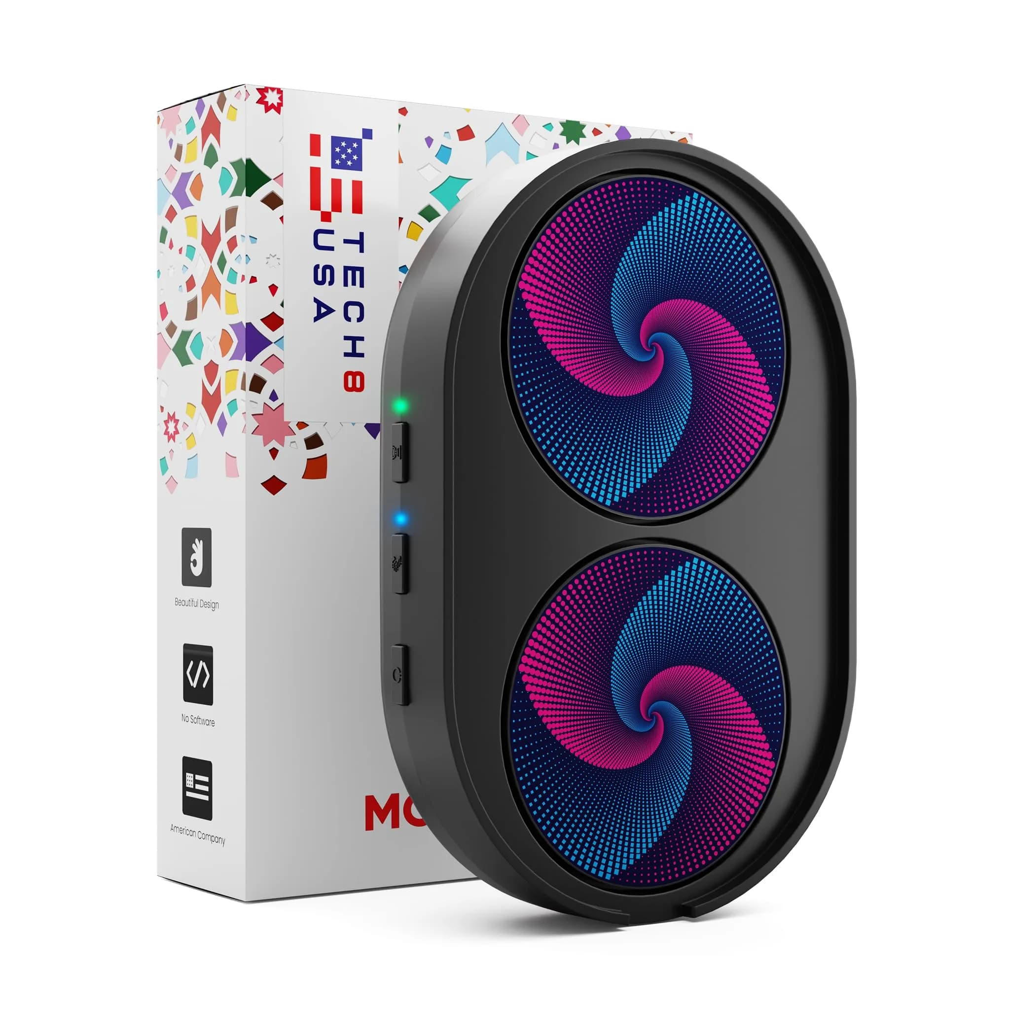 TECH8 USA Mega Disc Mouse Mover Jiggler with Timer, Undetectable USB Device | Keeps Computer Active — Twister