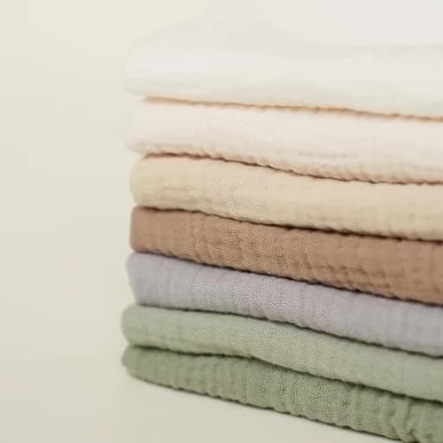 Konssy Baby Muslin Washcloths 11x11 in | Ultra-Soft & Absorbent Cotton, 7 Pack for Newborns & Infants thumbnail 3