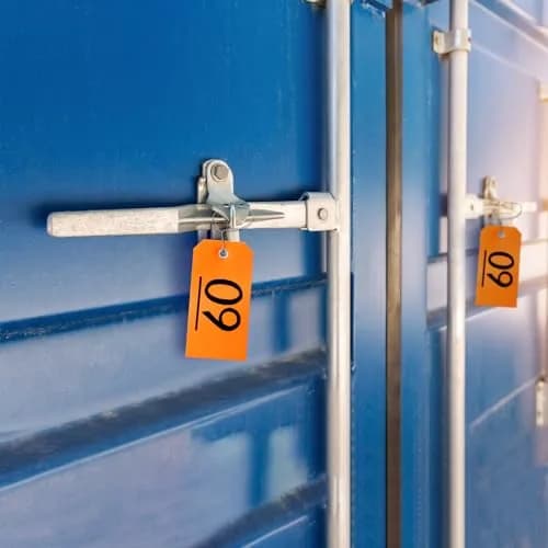 XUWAIDSGN 100 Pcs Rectangle Plastic Hang Tags Waterproof Orange Labels 4 3/4" x 2 3/8" | Weatherproof Tie-On Labels thumbnail 6