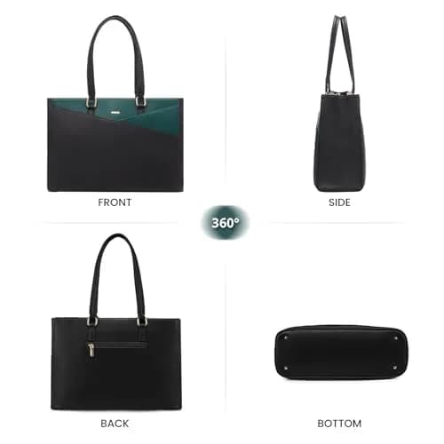 LOVEVOOK Laptop Tote Bag for Women, 39.37cm (15.6 Inch) | Chic Work & Travel Briefcase thumbnail 8