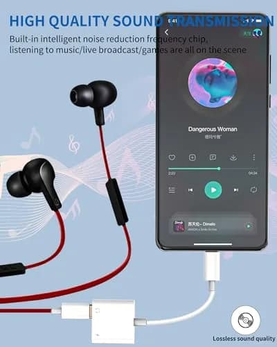 zoyuzan USB-C to Dual USB-C Audio & Charging Adapter 2-Pack | Supports PD 60W Fast Charging & Hi-Res Audio thumbnail 3