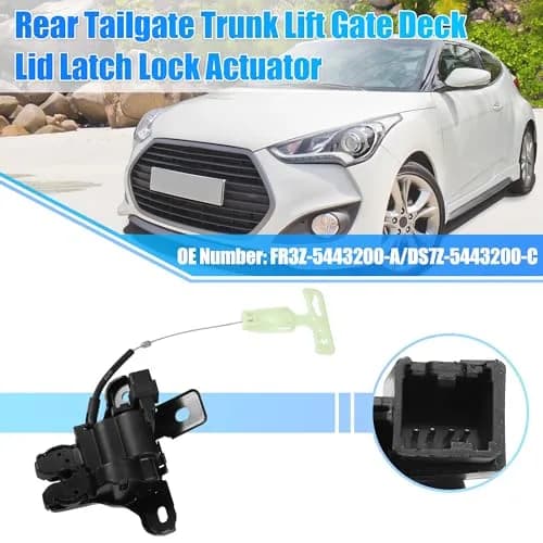 uxcell Tailgate Trunk Lift Gate Latch Lock Actuator for Ford Fusion 13-16 12cm (4.72"x4.33"x1.77") | Rear Side Replacement Part thumbnail 2