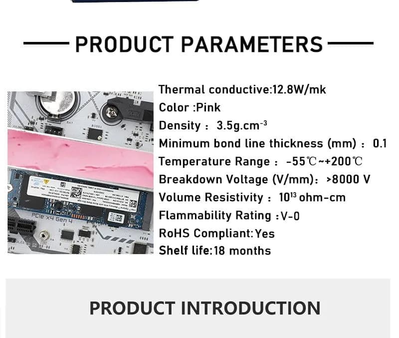 UPSIREN UTP-6 Thermal Putty 20g (0.71 oz) | 12.8W/mK High Conductivity for GPU VGA IC Processor thumbnail 9