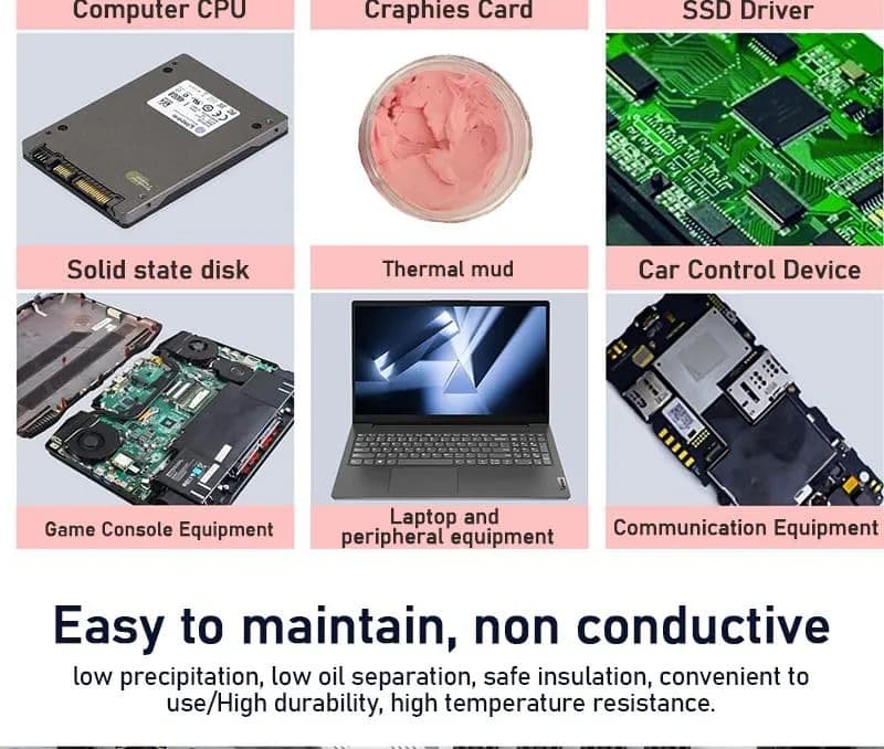 UPSIREN UTP-6 Thermal Putty 20g (0.71 oz) | 12.8W/mK High Conductivity for GPU VGA IC Processor thumbnail 5