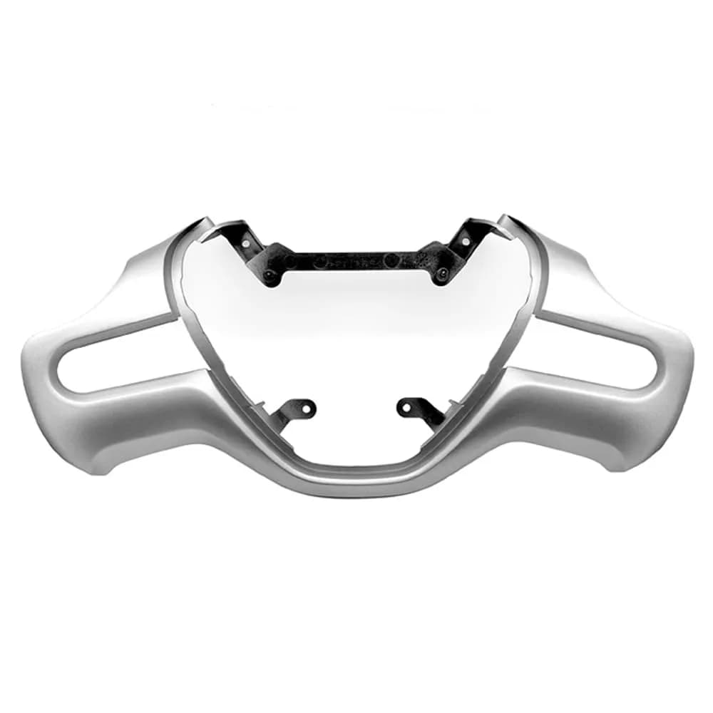 AEETUED Carbon Fiber Style Steering Wheel Trim Cover for Honda Civic 2006-2011 (B-Silvery) — A-Silvery