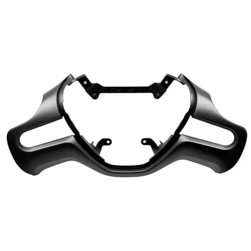 AEETUED Carbon Fiber Style Steering Wheel Trim Cover for Honda Civic 2006-2011 (A-Black) thumbnail 1
