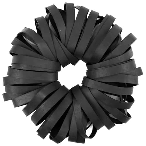 AMUU Size 84 Tactical Rubber Bands Black 50 Pcs | Heavy Duty Elastic Bands for Office Supplies, Files, Crafts thumbnail 2