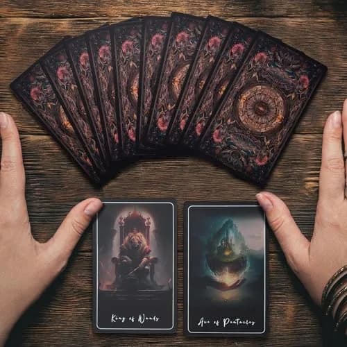 Earth Moon Magick Moon Tarot Cards 78-Card Deck for Beginners | Sacred & Shadow Work thumbnail 4