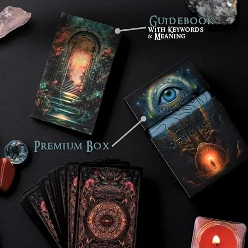 Earth Moon Magick Moon Tarot Cards 78-Card Deck for Beginners | Sacred & Shadow Work thumbnail 6