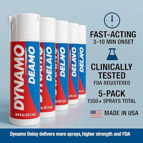 Screaming O Dynamo Delay Desensitizing Spray for Men 0.75 Fl Oz | Prolong Climax & Control thumbnail 2