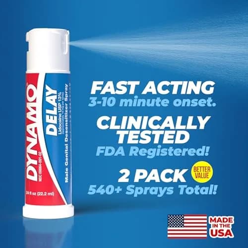 Screaming O Dynamo Delay Desensitizing Spray 2 Pack | Prolong Climax & Control (110 characters) thumbnail 2