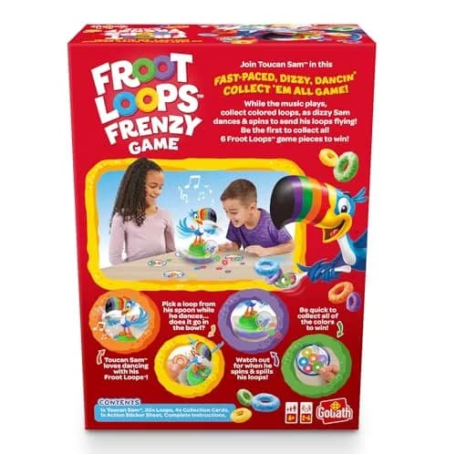 Goliath Froot Loop Frenzy Skill & Action Game | Fast-Paced, Dizzy, Collect 'Em All (70-120c) thumbnail 3