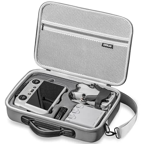 STARTRC Carrying Case for DJI Mini 4 Pro Accessories 25.3cm x 34cm x 9.7cm | Portable Travel Bag with Shoulder Strap thumbnail 1