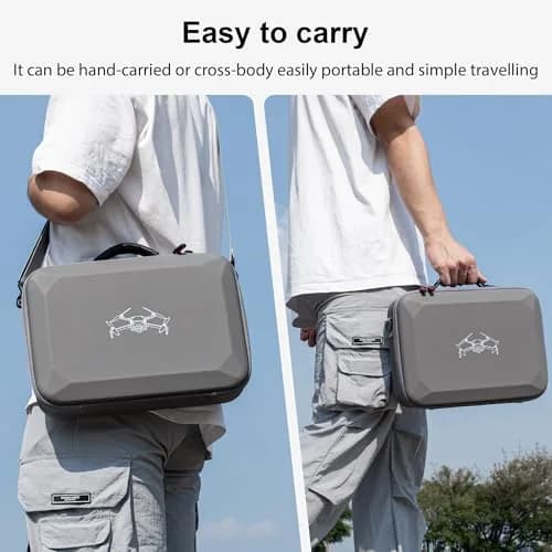 STARTRC Carrying Case for DJI Mini 4 Pro Accessories 25.3cm x 34cm x 9.7cm | Portable Travel Bag with Shoulder Strap thumbnail 4