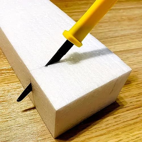 CANARY Cardboard Cutter Utility Knife 7.5" (19cm) Blade 3" (7.6cm) — Bulk 5-Pack, Yellow thumbnail 6
