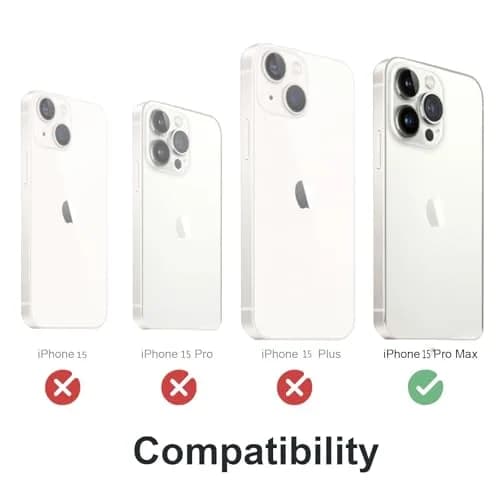 Lunivop Heavy Duty Metal Case for iPhone 15 Pro Max 6.7'' | Military Grade Armor & Drop Protection thumbnail 3