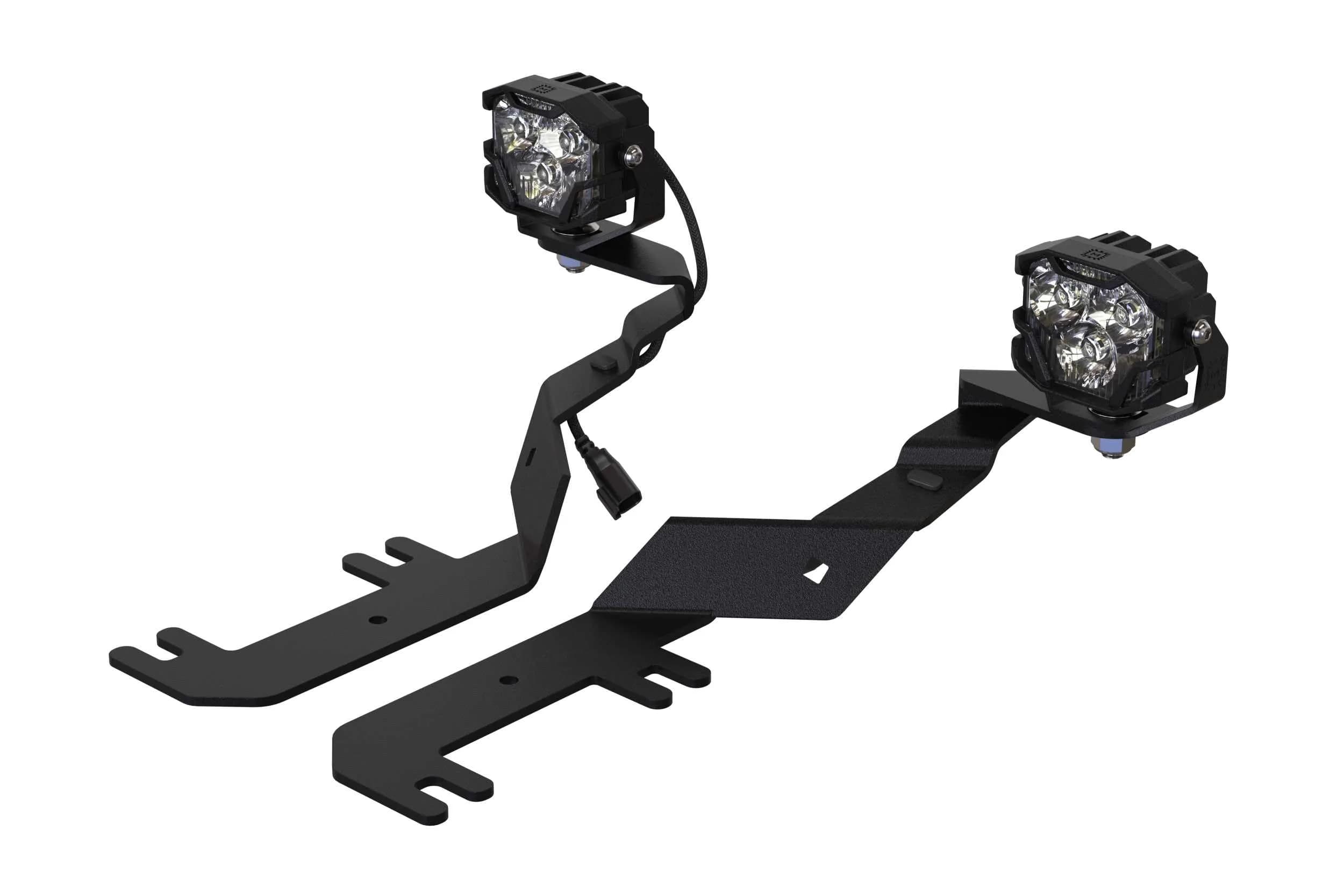 Morimoto 4Banger Ditch Light Kit: Fits Ford Super Duty 17+ | Versatile LED Off-Road Lighting — White