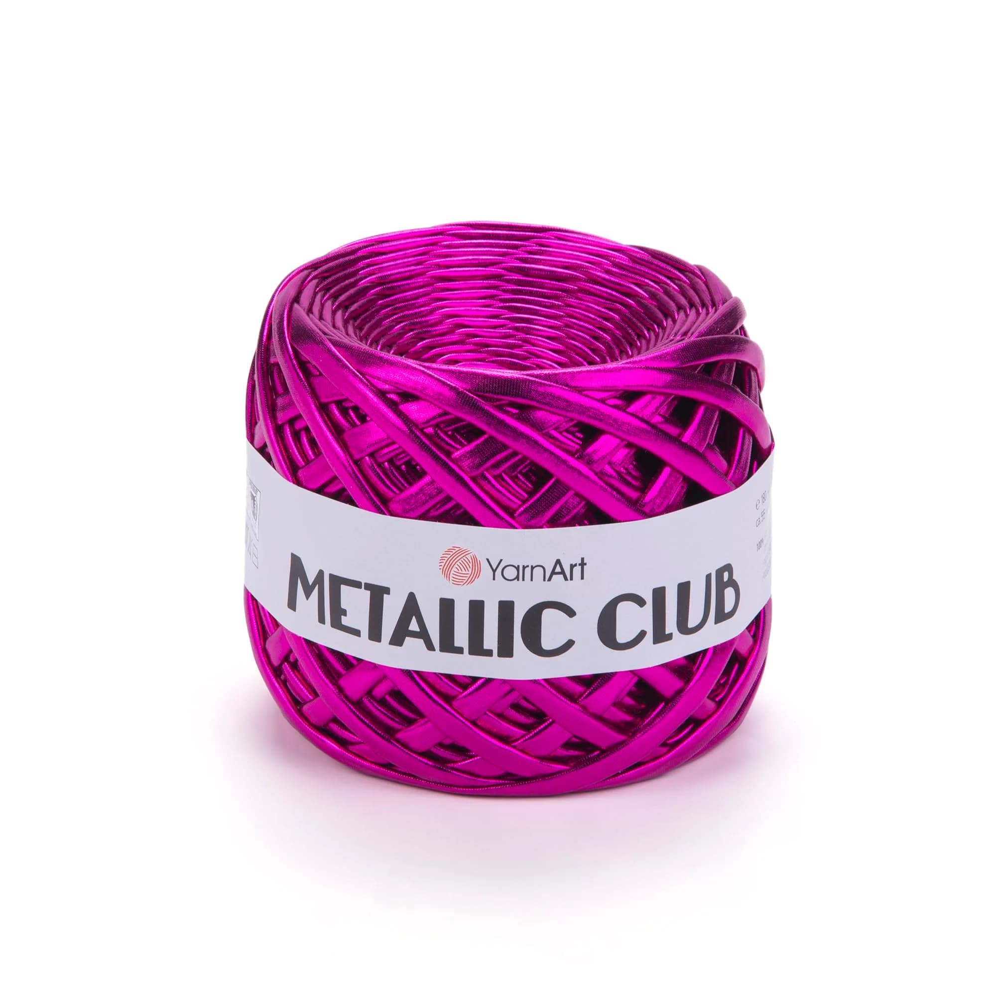 YarnArt Metallic Club Yarn Super Bulky 180g | Shiny Polyester for Crochet & Rugs - main product image