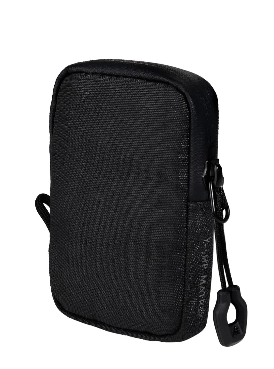 Y-SHP MATRIX EDC Wallet | RFID Blocking Zipper Wallet for Men, Compact & Durable (4.3 x 2.8 x 0.8 inches) — Xply-black