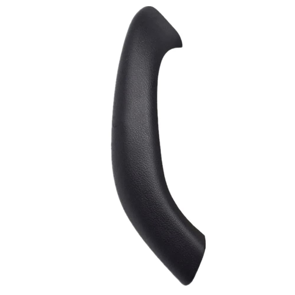 Kakulkomen Carbon Fiber Interior Door Panel Handle Pull Outer Cover Trim Replacement for BMW X1 X2 F48 F49 F39 2016-2020 (2-Piece Set) — Black-Right