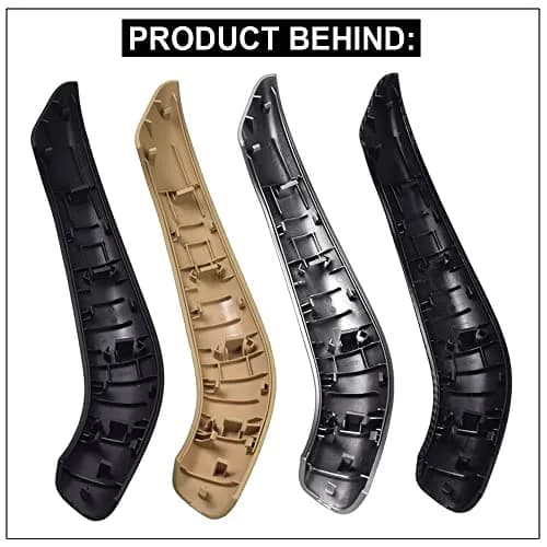 Kakulkomen Carbon Fiber Interior Door Panel Handle Pull Outer Cover Trim Replacement for BMW X1 X2 F48 F49 F39 2016-2020 (2-Piece Set) thumbnail 5