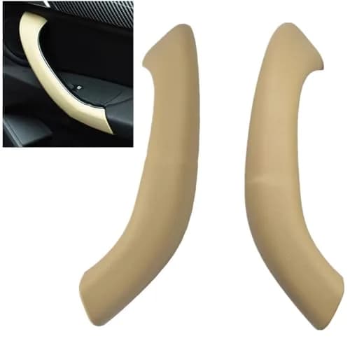 Kakulkomen Inner Door Panel Handle for BMW X1 F48 F49 X2 F39 (Beige, 2-Pack) thumbnail 1