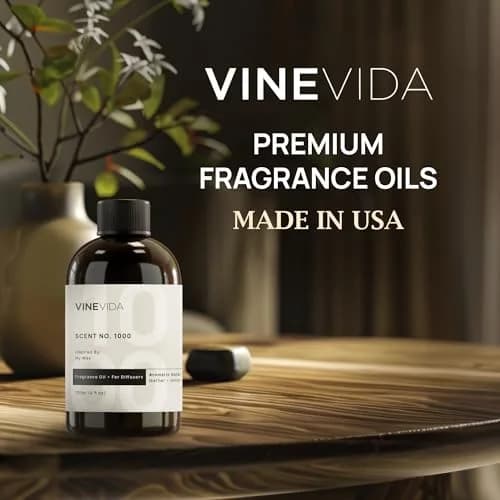 VINEVIDA Fresh Linen Fragrance Oil for Diffusers 16 Fl Oz | Long-Lasting Air Freshener & Refill thumbnail 4