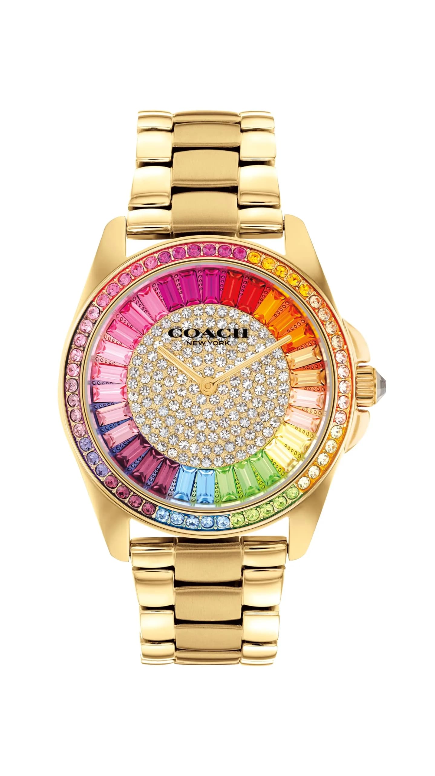 Coach Greyson Women's Watch - 36mm Gold Plated Quartz Timepiece for Daily Style - main product image