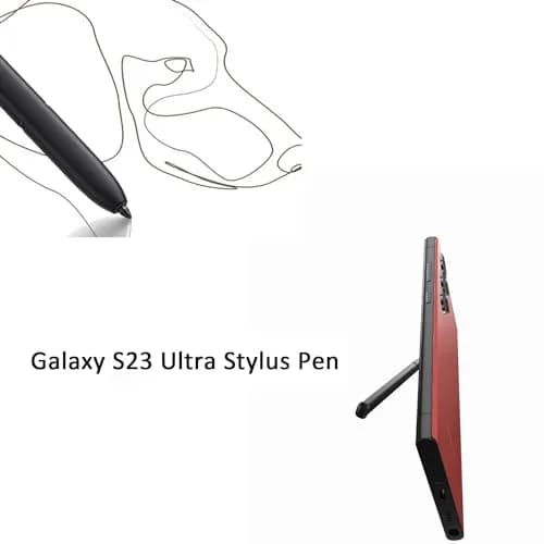 Alovexiong Red Stylus S Pen Replacement for Samsung Galaxy S23 Ultra 5G | Without Bluetooth thumbnail 2