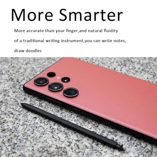 Alovexiong Red Stylus S Pen Replacement for Samsung Galaxy S23 Ultra 5G | Without Bluetooth thumbnail 3