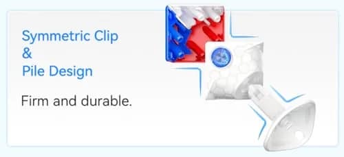 Cuberspeed GAN 356 M E V2 3x3 Stickerless Magnetic Cube | Flagship Speed Cube with 48 Magnets thumbnail 3
