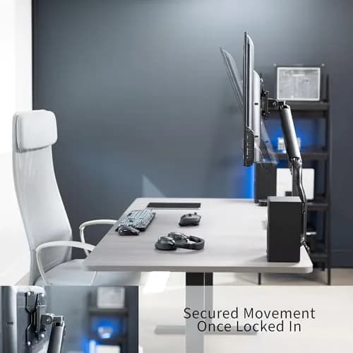 VIVO Large Adapter VESA Mount Kit | Quick Release Bracket for LCD & TV, Supports 32.2 lbs, Removable VESA Plate, Wall & Stand Mounting thumbnail 7