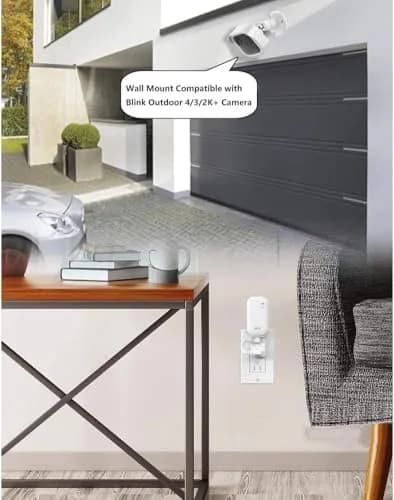 Gresur 5 Pack White Portable Electronic Device Mount | 360° Rotation, Durable Plastic, Indoor/Outdoor Use thumbnail 5