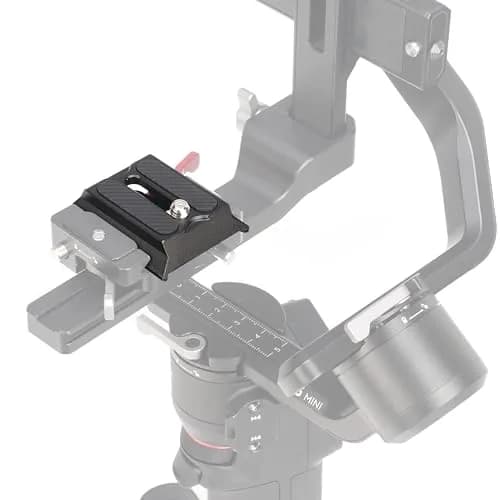 Hersmay Arca Swiss Quick Release Plate for DJI Ronin RS2/RSC2/RS3/RS3PRO/RS3mini Gimbal Stabilizer | CNC Aluminum Alloy, 20g thumbnail 5