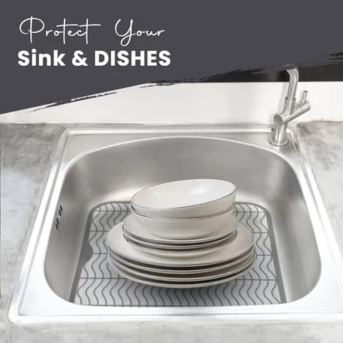 DecorRack Sink Protector 12" x 11" | Protects Sink from Damage & Scratches thumbnail 5
