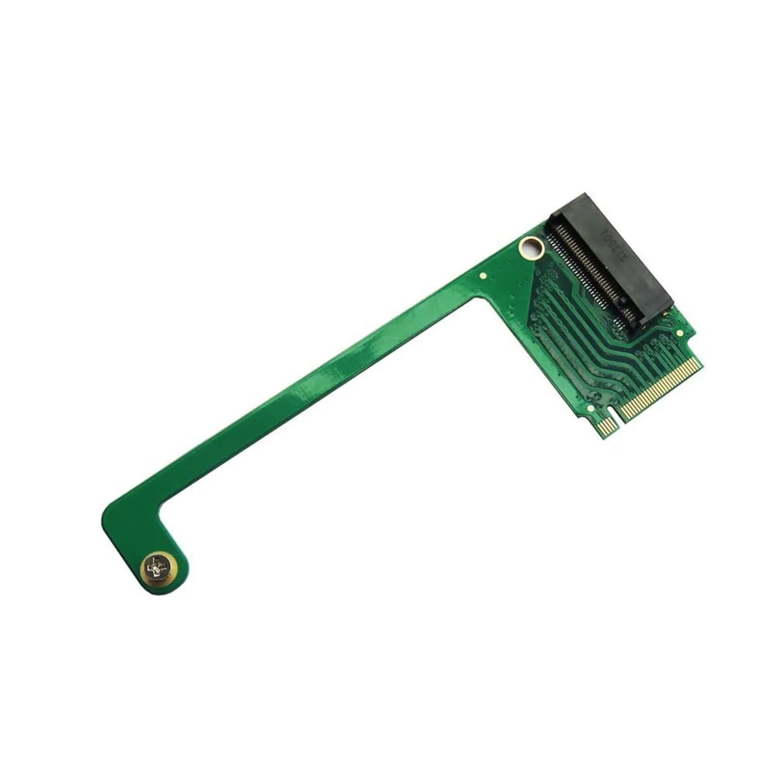 Suckoo NVME M.2 PCIE 4.0 SSD Expansion Board 8.8cm (3.46in) for ROG Ally — Upgrade 2230 to 2280 SSD | 90 Degree Green Adapter - main product image