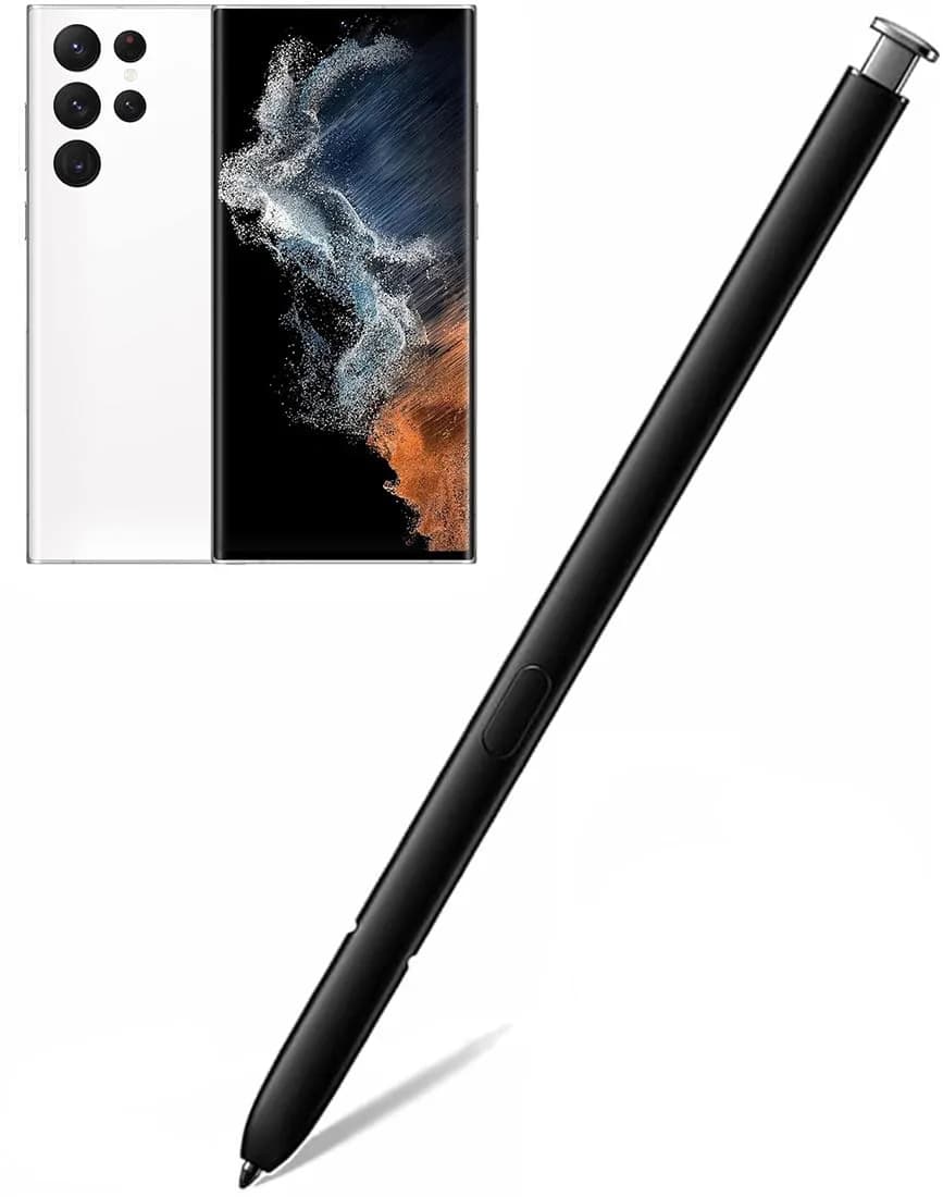 Befzygwk Stylus Pen for Samsung Galaxy S22 Ultra 5G, 0.7mm Fine Tip, White | Precision Touch Input Pen - main product image