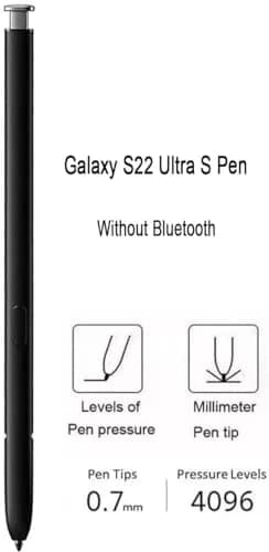 Befzygwk Stylus Pen for Samsung Galaxy S22 Ultra 5G, 0.7mm Fine Tip, White | Precision Touch Input Pen thumbnail 5